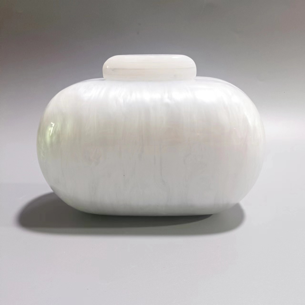 Women's New Elliptical Shell Goose Egg Fashion Evening Single Shoulder Diagonal Straddle Bag Vintage lucite evening bag