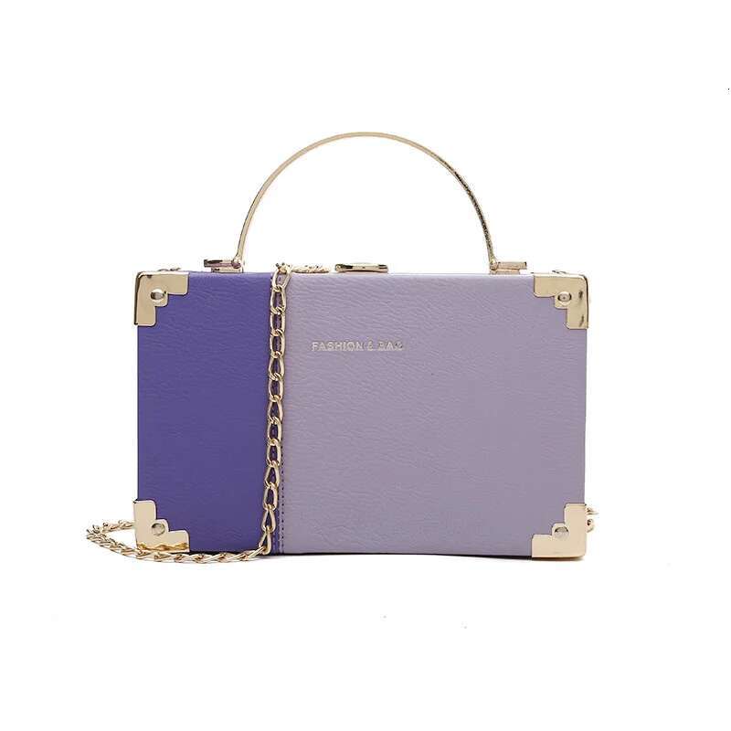 Summer Tote Handbag Small Crossbody 2021 New Messenger Women Hit Color Chain All-Match Shoulder Bag