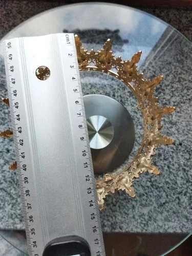 Colored Crystal Bridal Fl Circle Crown Bridal Hair Ornaments Royal Round Crown Tiaras Wedding Hair Accessories X250306