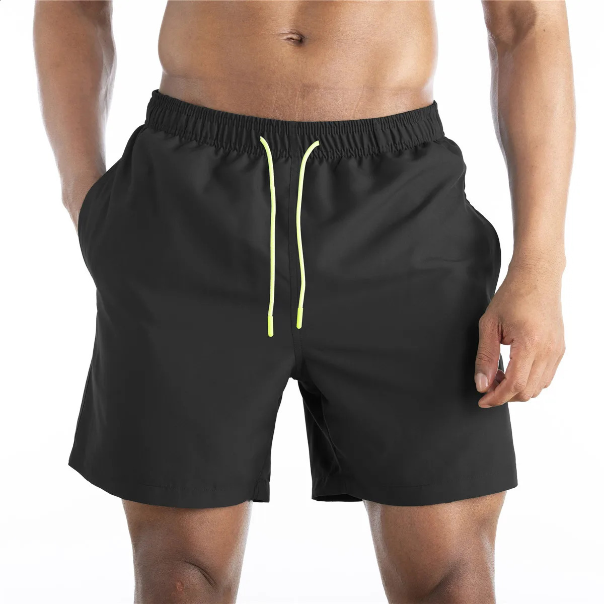 Men Swimwear Swimsuit Swimming Trunks Mens Swim Briefs Maillot De Bain Homme Bathing Suit Surf Beach Wear Man Board Shorts 250306