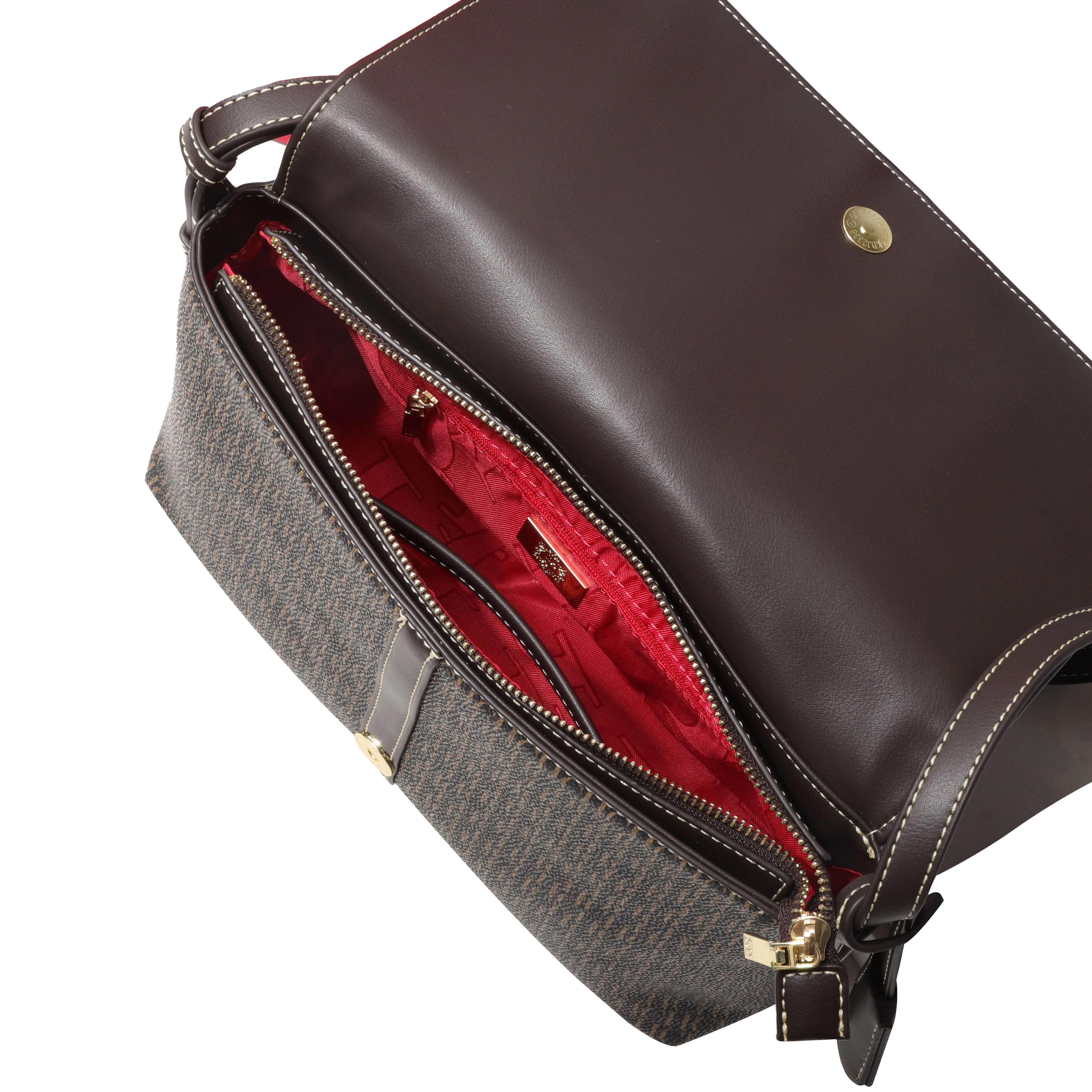 CH Shoulder Simple Fashion Style Women's Crossbody Zip Buckle Paragraph Ladies Bag Unique Printing Designs