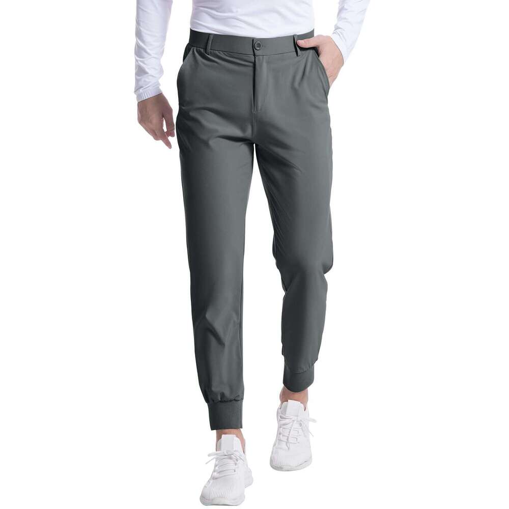 Youth elastic golf jogging slim fit casual pants men's four seasons high-end feeg 2025 temperament versatile new trend clothing ins