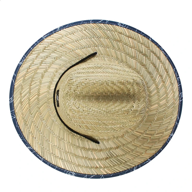 1PC/2PCS Women Lifeguard Hat Straw Summer Beach Sun Hat Outdoor Bohemia Lady Fashion Fedora Panama Hat 250303