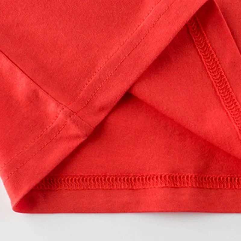 2025 Unisex Summer T Shirt Boys Girls Solid Color Top Tee Short Sleeve Sport Cotton T-shirt for Boy Kids Clothes 2 To 10 YearsT250306