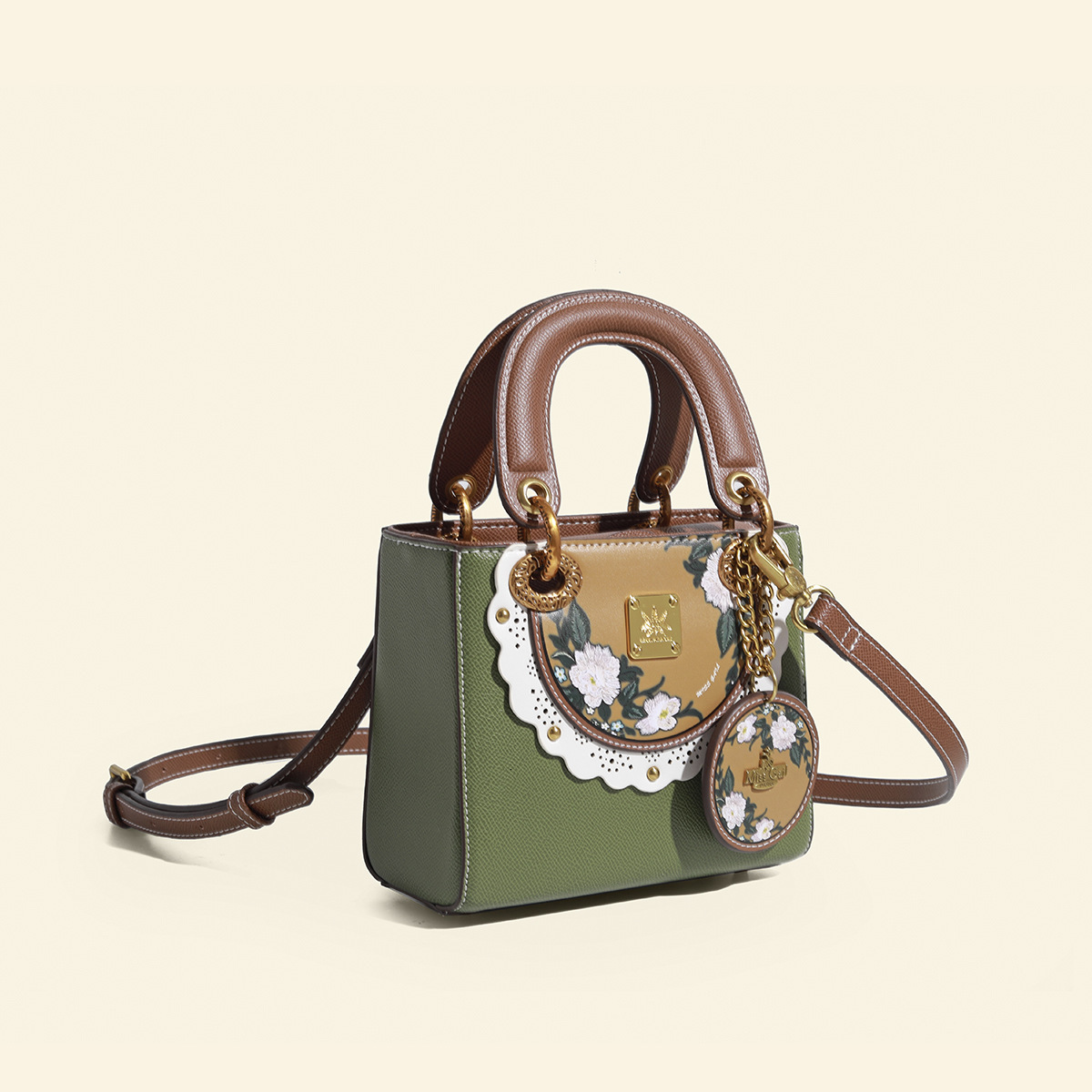 Garden Chinese Elegant Daifei Ladies' Mini Sweet Handheld Crossbody Bag
