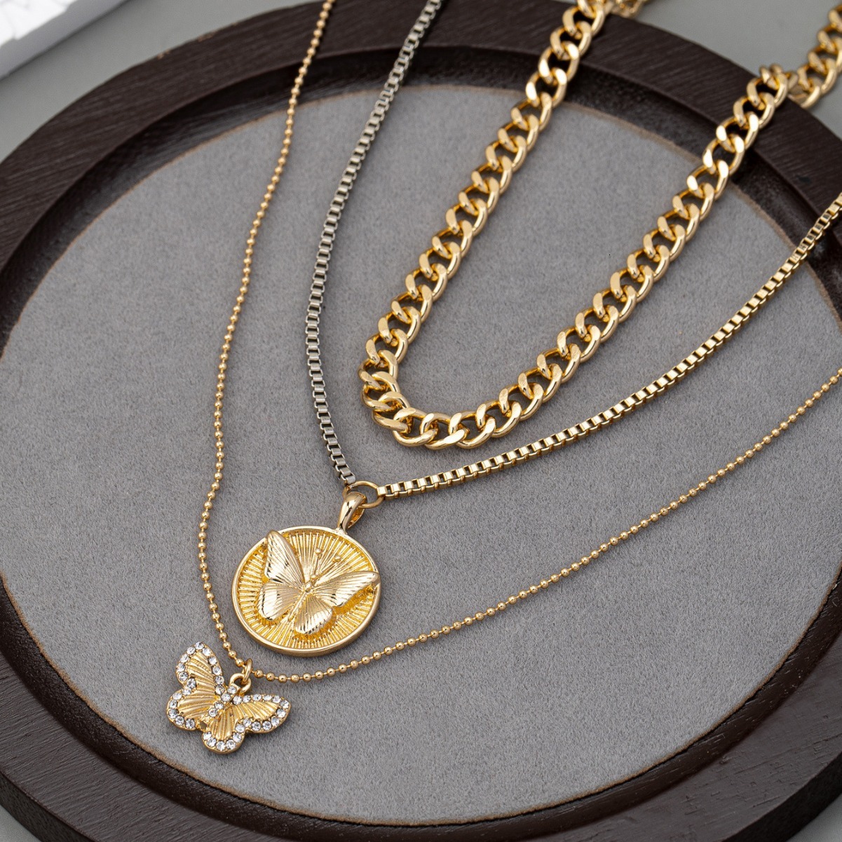Necklace Original Design Fashion Multi-layer Clavicle Chain Retro Trend Personality Jewelry for Women