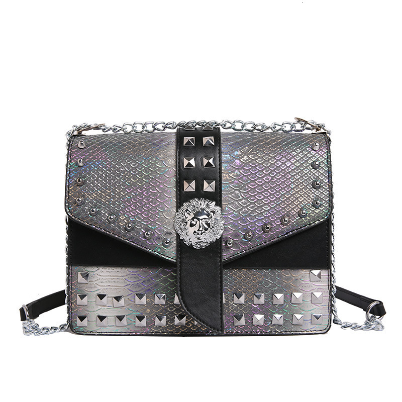 2025 Autumn New Universal Women's Shoulder Lid Style Small Square PU Stitching 2024 Winter Bag