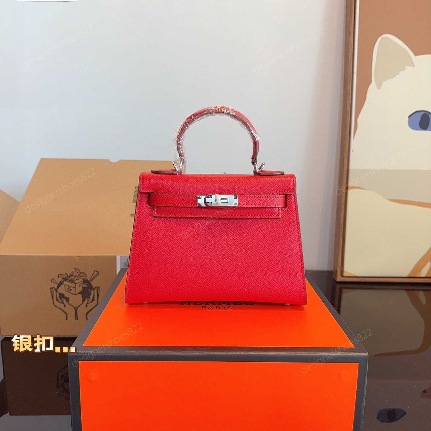 TOP Quality Luxury bag Second Generation Bags Designer Handbag Woman Genuine Leather Orange Black Crossbody Shoulder Bag Female Purse Lady Tote Bag With Lock NLKD