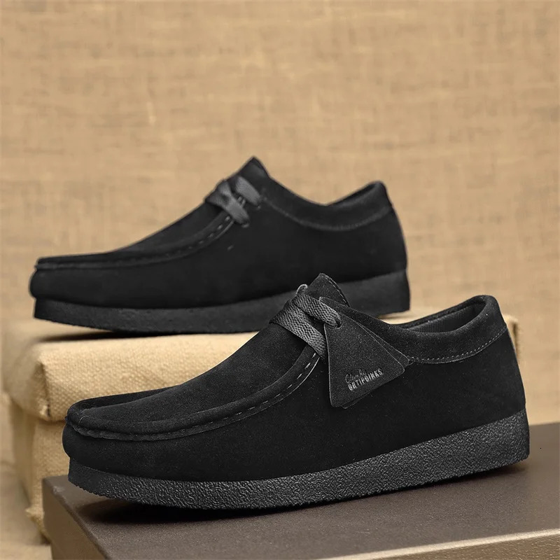 Mens trendy foot on fashionable casual shoes outdoor versatile plus size comfortable thick soled mens shoes 250228
