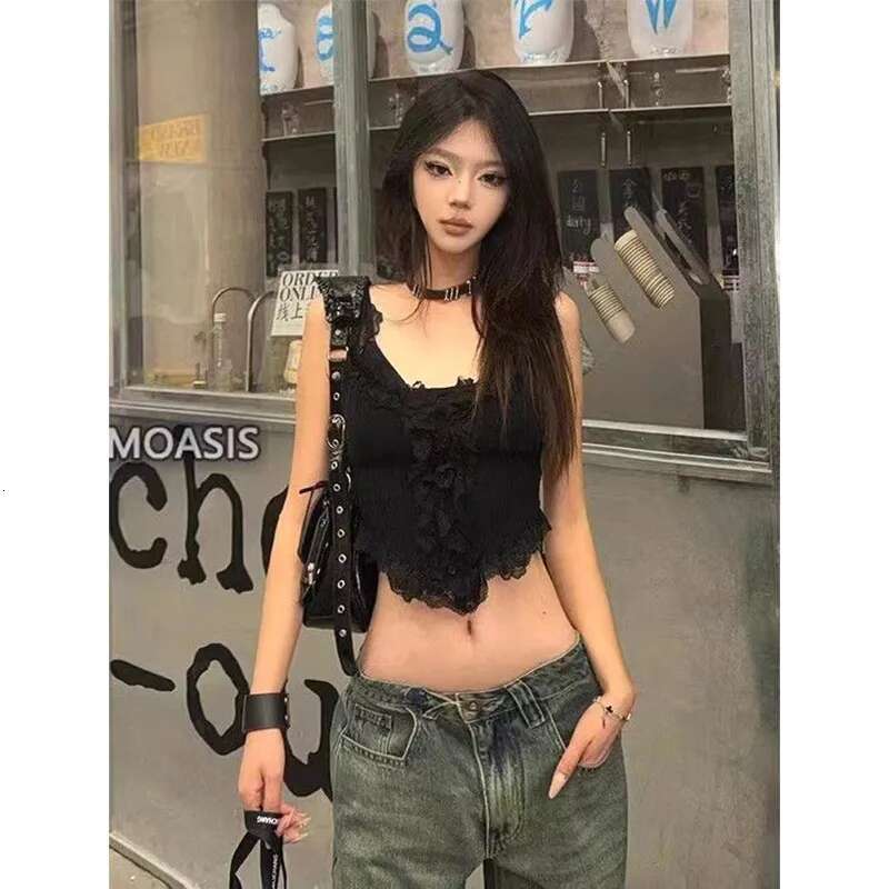 Blue Women's Jeans Hip-Hop Fashion Vintage Streetwear Y2k Wide Leg Straight Jean High Waist Trouser Classic Baggy Denim Pants