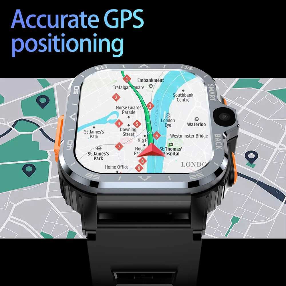 Valdus PGD Android Smart Watch Mens GPS 16G/64G ROM Storage HD Dual Camera NFC 2G 4G SIM Card WIFI Wireless Fast Internet Access O250306