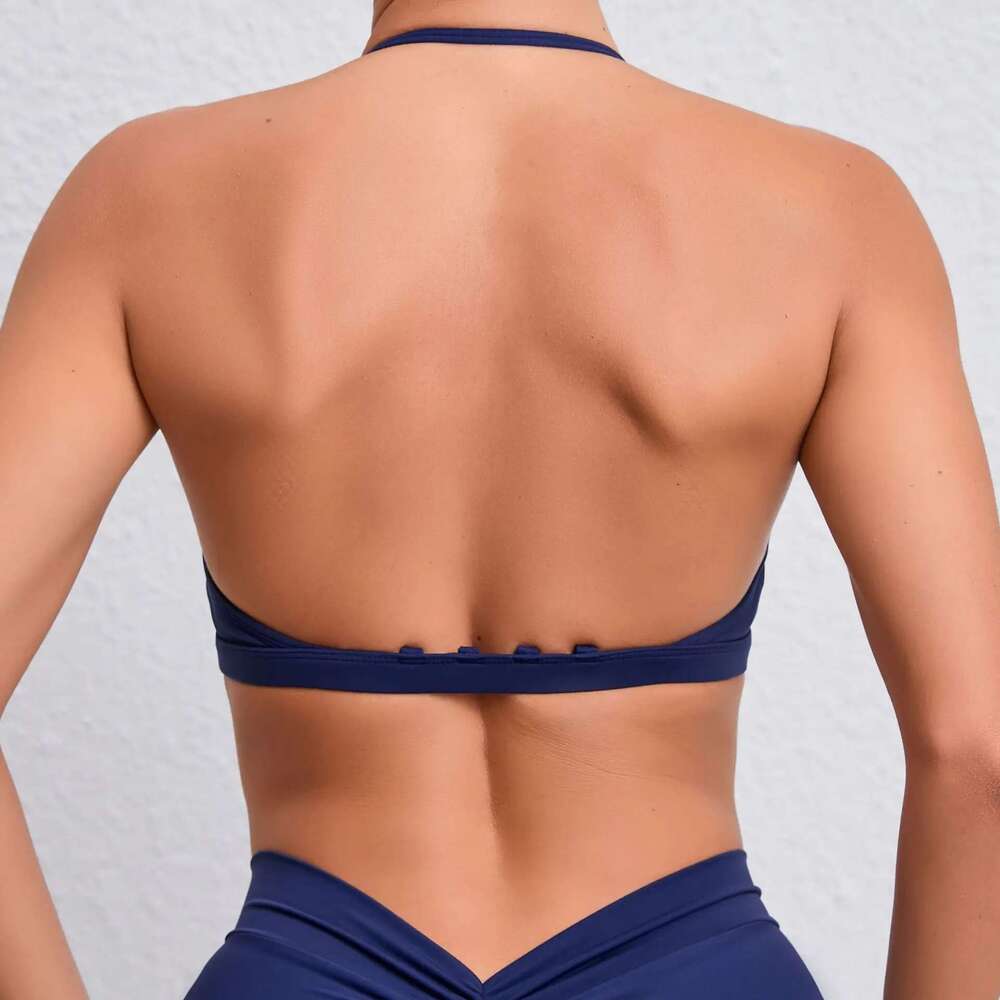 New Sports Women Gym Yoga Bra Bralette Mujer Brassiere Sport Femwhite Blue Navy Workout Top Red Pink KLMY