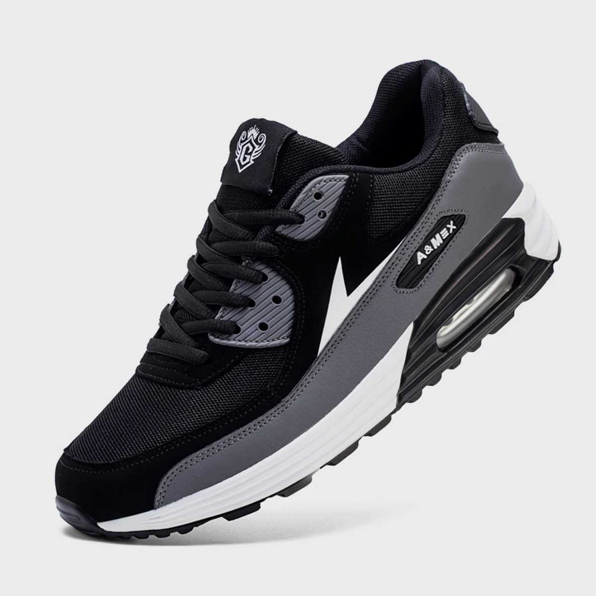Mens Fashion Sneakers Classical Casual Breathable Air Cushion Running Sports ShoesC250514