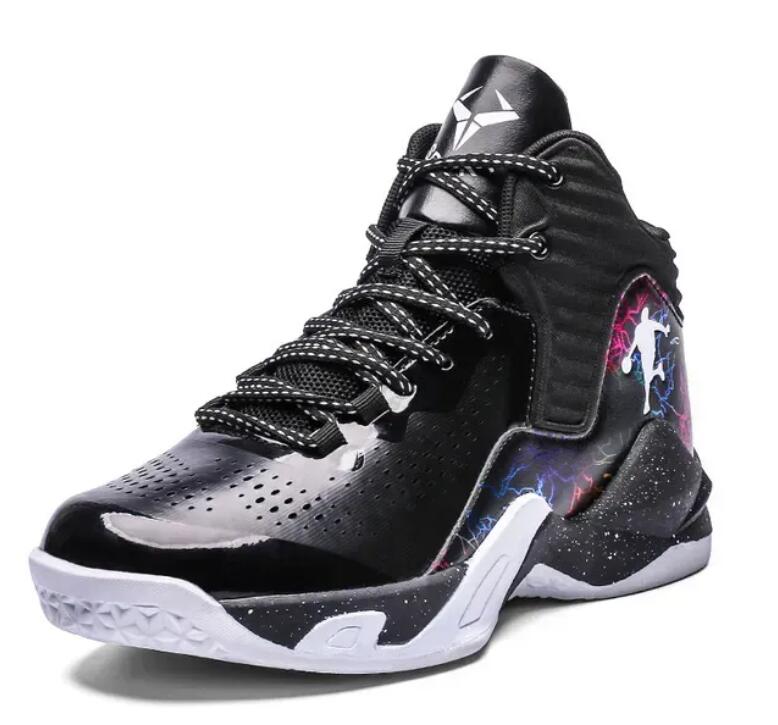 Sale Men's Brand Basketball Shoes Fashion Purple Basketball Sneakers Men Women Training Sport Boots Kids Adult Athletic Shoes Z 3.7-1