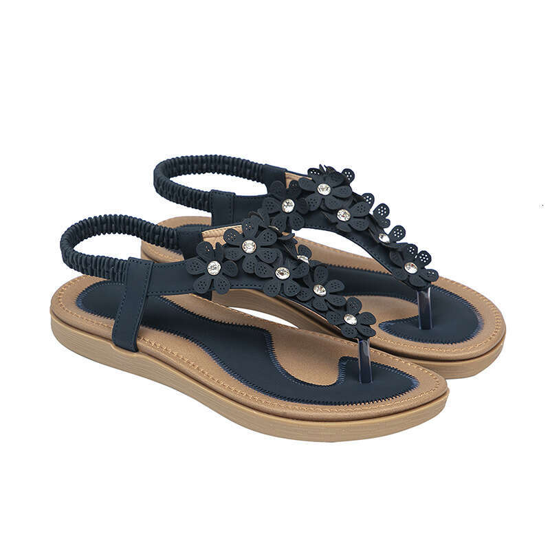 Yasirun New Bohemian Casual Water Diamond Women's Shoes Flat Sandals Wedge Fashion Women 0001