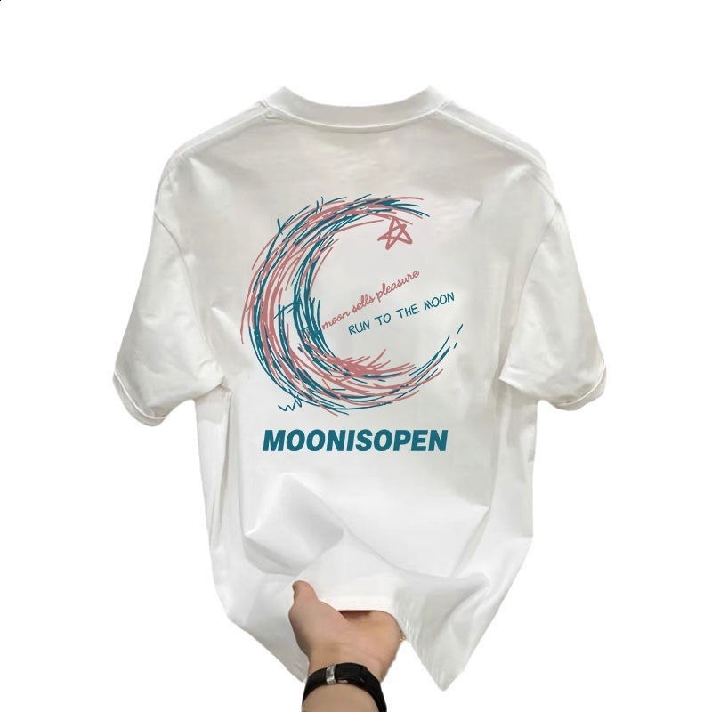 24ss hip-hop white T-shirt pure cotton mens ultra-fine long sleeved T-shirt 241128 - view 6