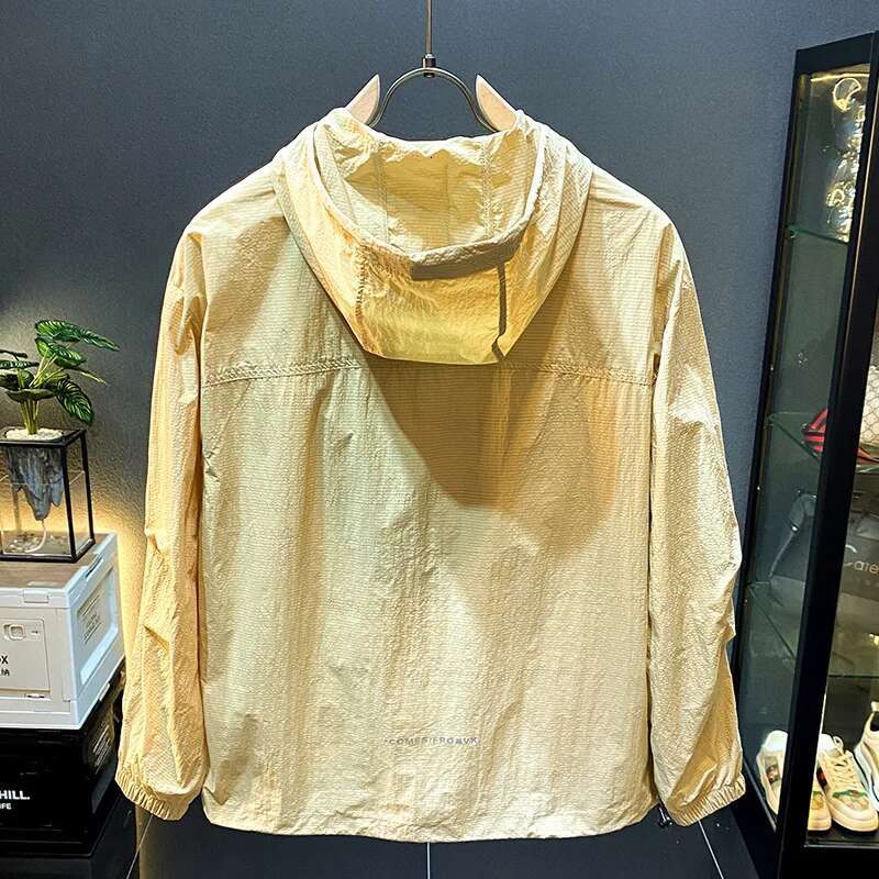 Fashion Cool Sun Protection For Men2024new Summer Lightweight Breathable Professional Sun-Protective Clothing Outdoor F