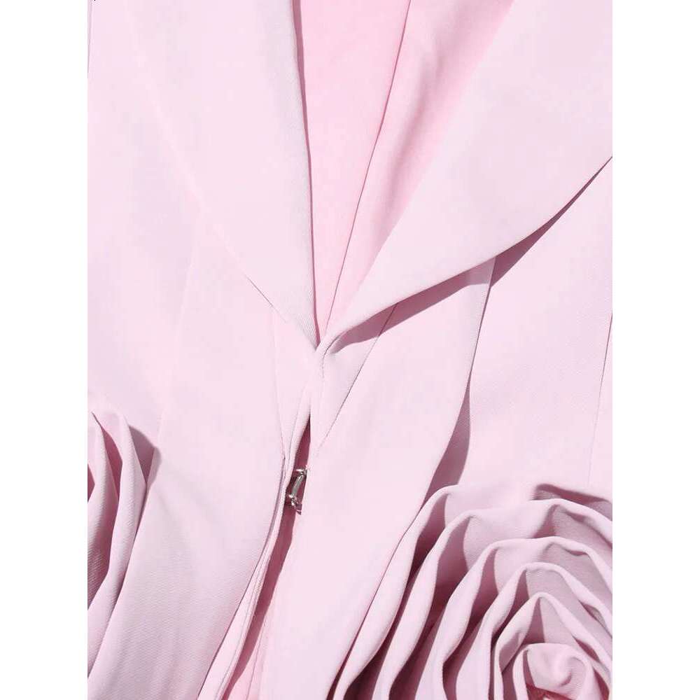 Elegant Two Piece Set For Women Shawl Collar Long Sleeve Spliced Appliques Top High Waist A E Skirt Slim Sets