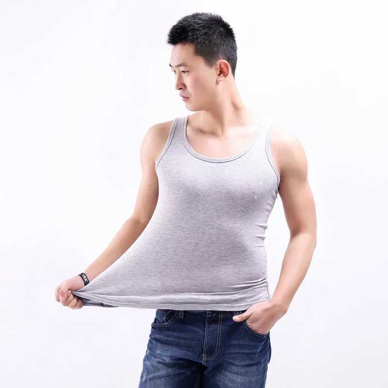 Left ROM Cotton Big Size Summer Men Clothing Tank Tops Black White Singlets Sleeveless Fitness Men Vest Bodybuilding TeesT250318