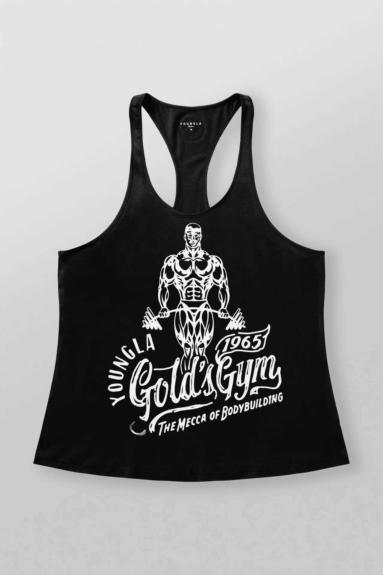 2025YA Mens New Loose Tank Top for Casual Outdoor Running Training Sports Fitness Fast Drying Breathable Cotton Printed TopT250318
