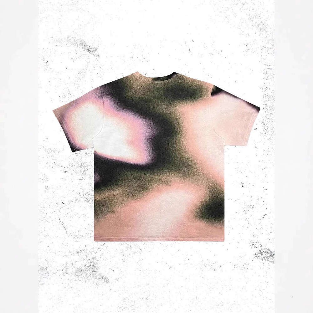 American Summer 2025 High Street Trendy Printed Versatile Short sleeved Men's and Women's Instagram Casual T-shirt