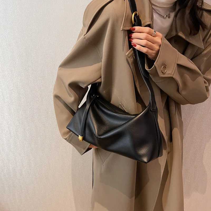 Fiable Wens Shoder Bag Large Capacity Diagal Cross Bag Brand Designer Soft PU Leather Versatile Wens Big Handbag Y250305
