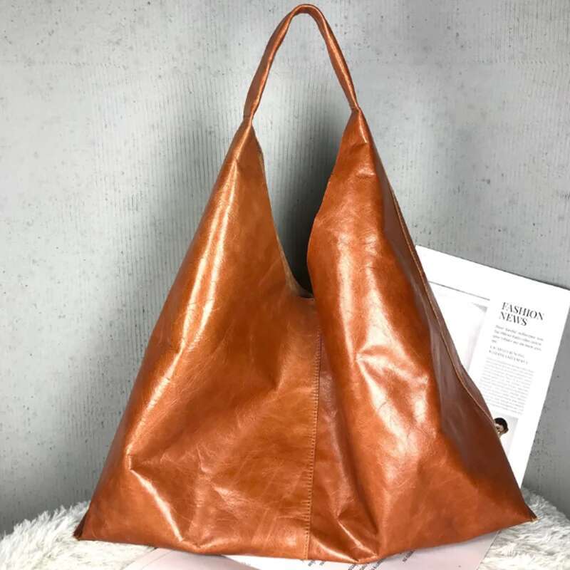 Big Capacity Baggenuine Leather Bag For Woman 100% Natural Cow Skin Tote Vintage Design Shoulder Packs Oversized