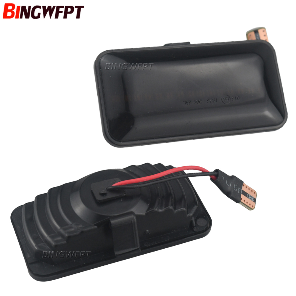 Dynamic Arrow Side Marker Light Turn Signal Blinker Lamp For VW Golf 2 Golf 3 Jetta A2 A3 Passat B3 Vento A3 For Seat Ibiza MK2