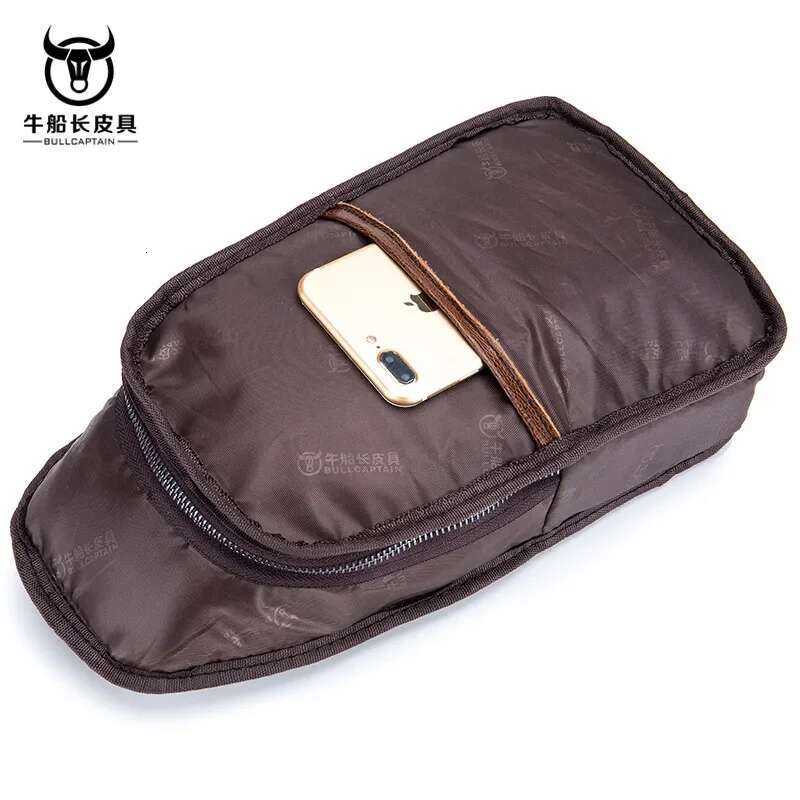 Brand 100% Genuine Leather Crossbody Leather Shoulder Men Chest Bags Fashion Travel Handbags Man Messenger Bag Male