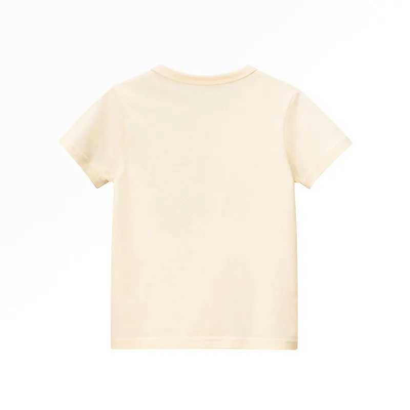 1-9T Toddler Kid Baby Girls Clothes Summer Tee Top Short Sleeve Infant T Shirt Cute Sweet Childrens Cotton Tshirt OutfitT250306