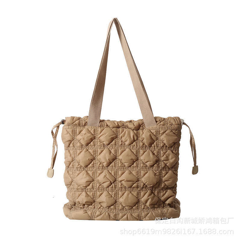 New Korean Fashion Cloud Linggetote Underarm Down Shopping Large Capacity Commuter One Shoulder Women's Bag