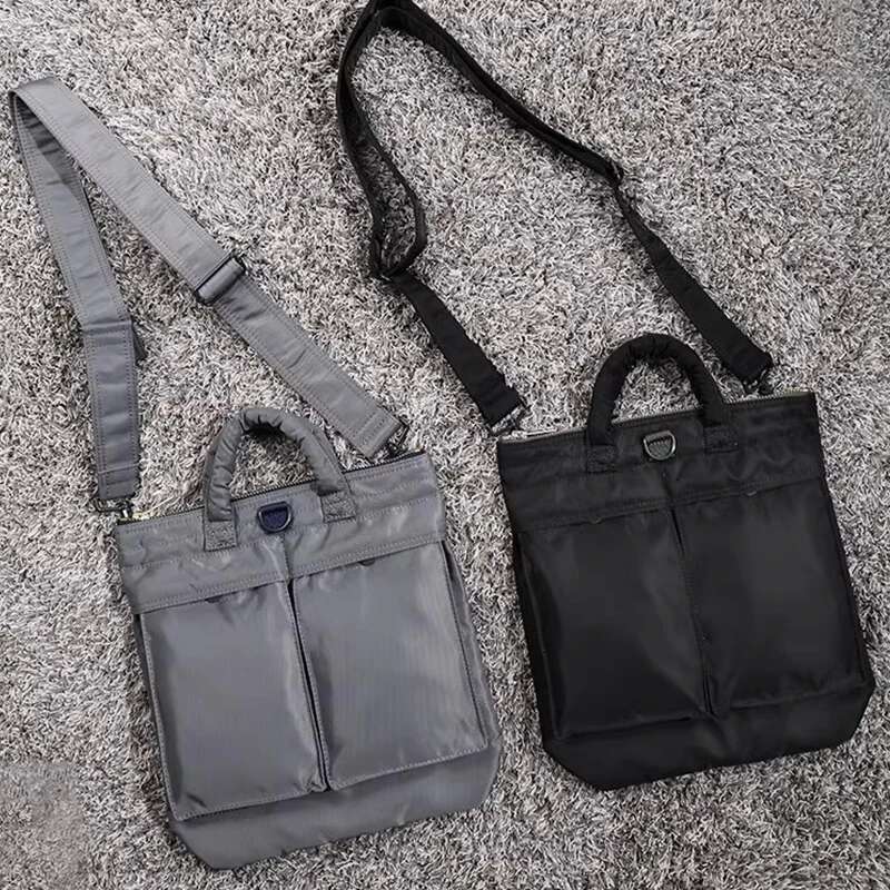 Japanese PX Tanker 2Way Helmet Fashion Daily Waist Pack Nylon Cloth Men Single Shoulder Handbag Bag Waterproof