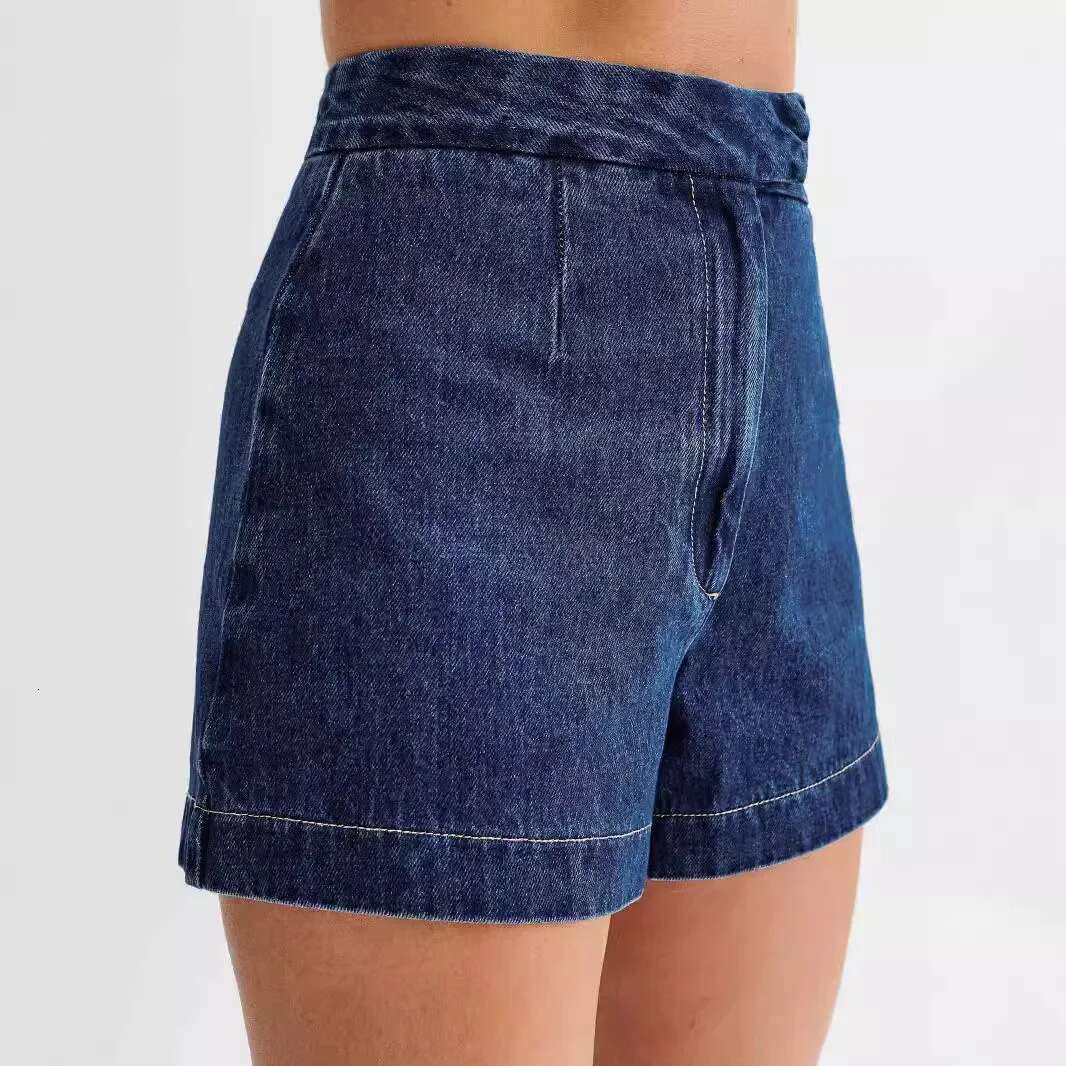 2024 Fashionable Casual High-Waisted Denim Skirt Set Women's Clothing Cross-Border Spring Summer Sleeveless