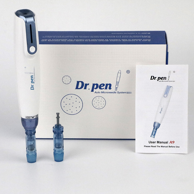 Original Dr pen A9 Electric Wireless Dermapen Professional New Design Derma Pen Beauty Tools Skin Care MTS Machine With Needles Cartridges Dermapen Me