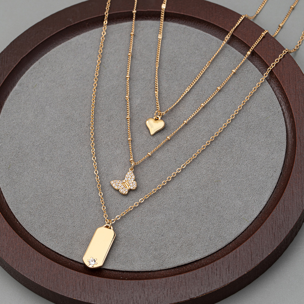 Niche Design Personality Clavicle Chain With A High Sense Of Multi-layer Pendant Necklace Women's Jewelry