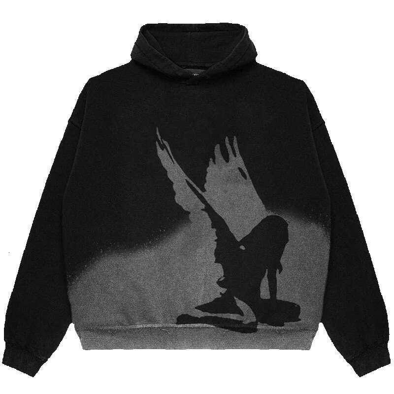 American fashion unisex autumn/winter new item loose oversized luxury lazy style black