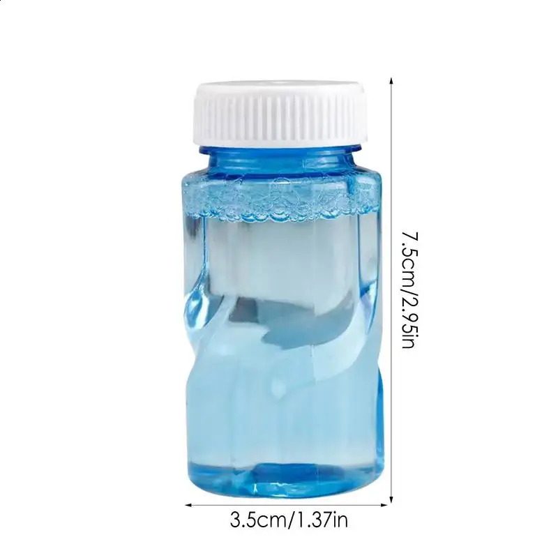 2 Pieces Bubble Solution Refill Of 50ml Refills For Summer Game Toy Solutions Guns Makers 250227
