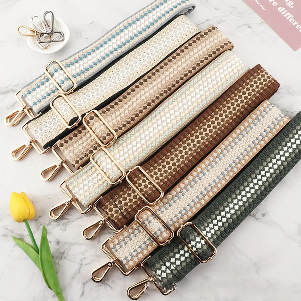 5cm Adjustable Long Shoulder Strap Casual And Bag Strap Shoulder Strap Crossbody Strap Extended And Widened Canvas Strap 250228