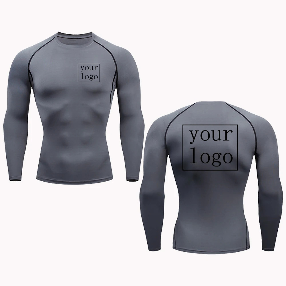 Custom Compression T Shirt Your Tops Men Women Print Original Tshirts Jogging Workout Gym Quick Dry Tshirt 250306