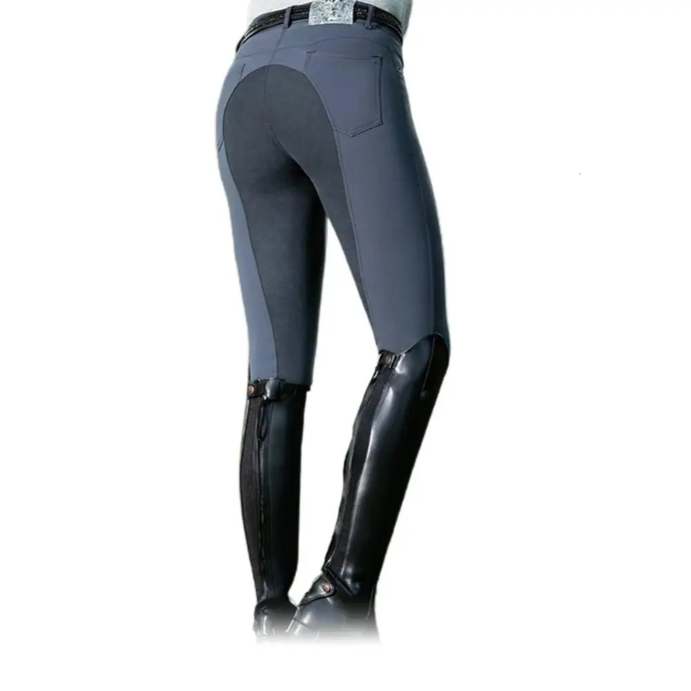 Horse Riding Pants Unisex Fashion Casual Stretch Pants Cycling Leggings Equestrian Equipment Sports Breeches Rider Trouser 250306