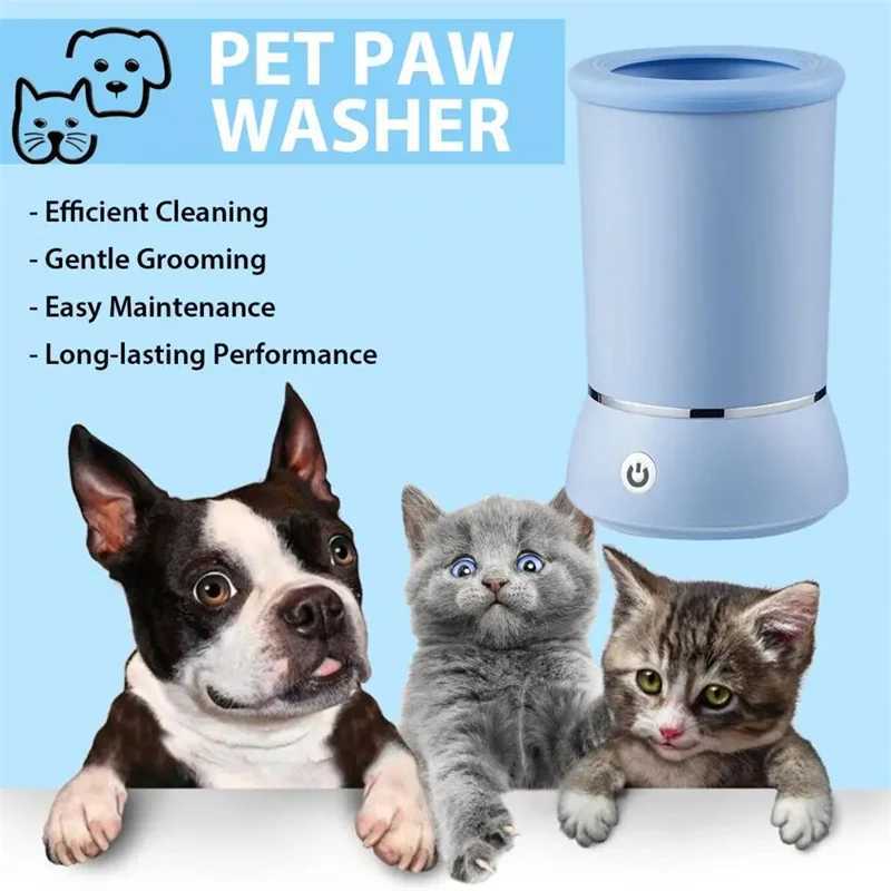 Dog Claw Brush Automatic Dog Claw Cleaner easy to operate with one touch suitable for small medium and large breeds of dogs as well as rechargeable pe