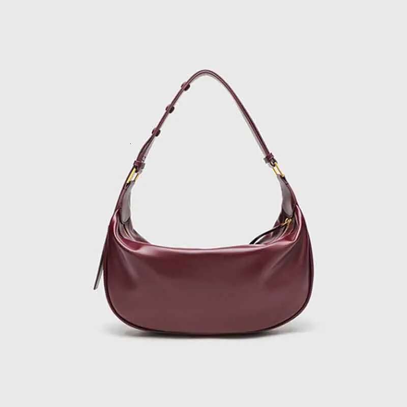Dumpg Crescent Armpit Bag For Women Large Capacity Shoulder Fashion PU Leather Crossbody Bags Trendy Purse Handbag Bolsa