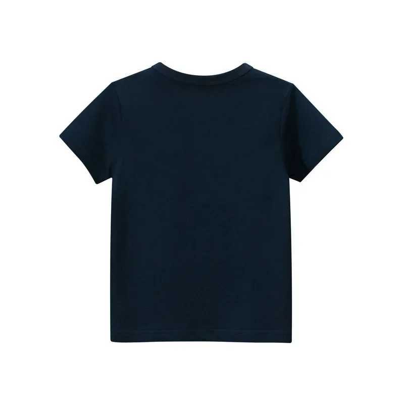 2025 New Toddler Kid Baby Boys Girls Clothes Summer Cotton T Shirt Short Sleeve Cartoon Space Children Top Infant OutfitT250306