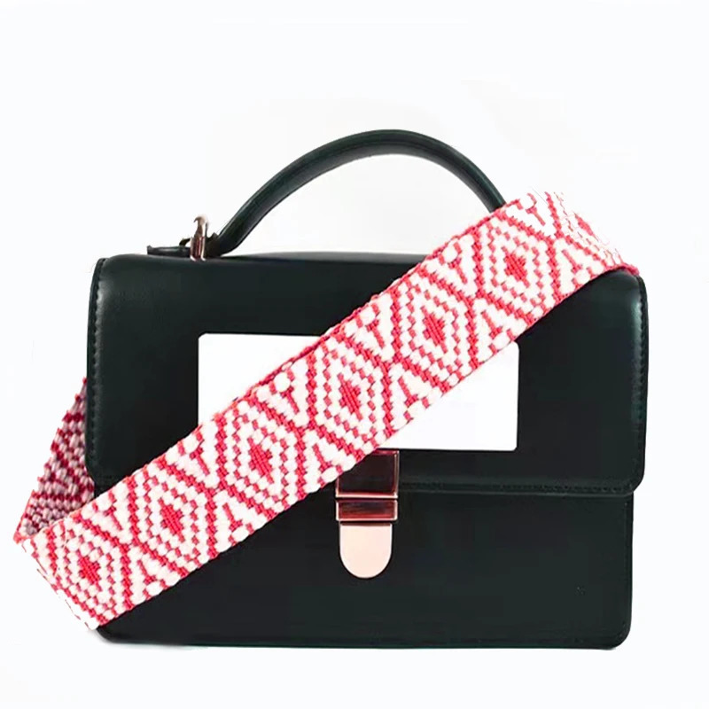 Adjustable Bag Strap Woman Purse Straps for Crossbody Messenger Shoulder Bag Accessories Adjustable Embroidered Belts Straps 250228