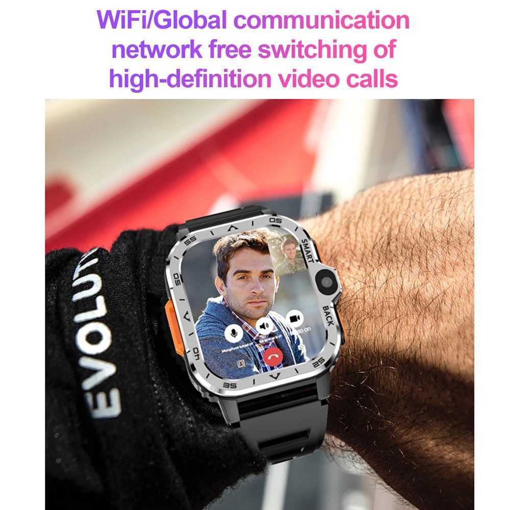Valdus PGD Android Smart Watch Mens GPS 16G/64G ROM Storage HD Dual Camera NFC 2G 4G SIM Card WIFI Wireless Fast Internet Access O250306