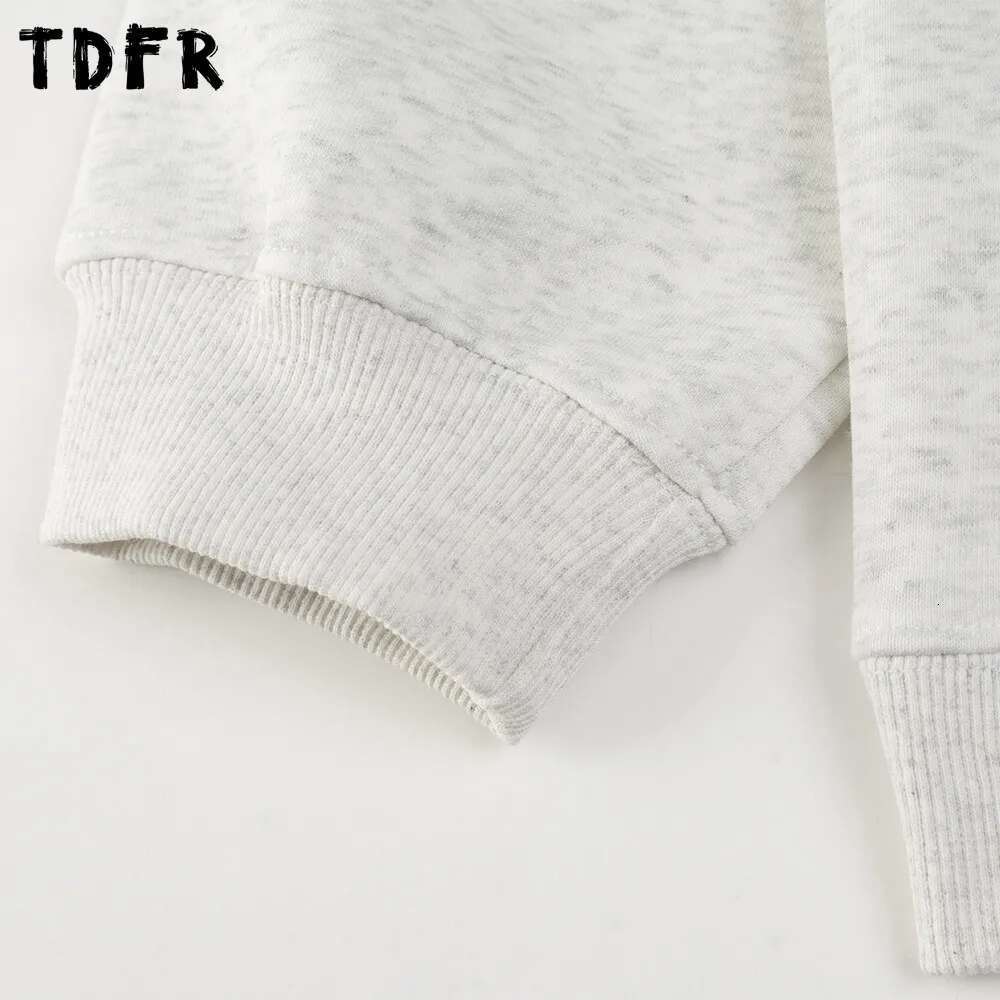 Wer Embroidery Hoodies Mens Front Pocket Spring Retro Streetwear Loose Long Sleeve Hooded Sweatshirts Men