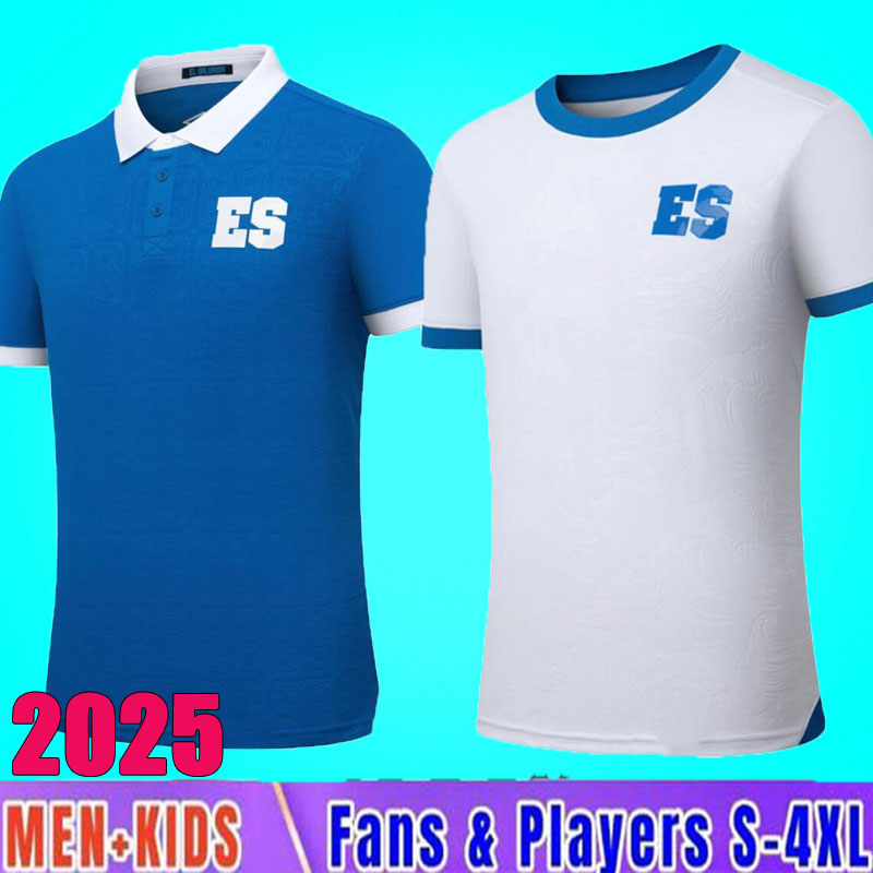 2025 El Salvador home away Soccer Jerseys 24 25 third football shirt men kids kit Camiseta de futbol uniform