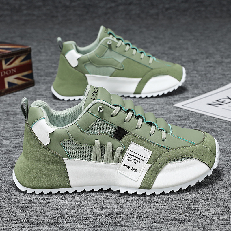 2025 Designer Shoes European Station Men's Shoes Autumn Breathable Cross border Large Sports and Leisure Shoes Bag Bottom Shoes Fashion Trend