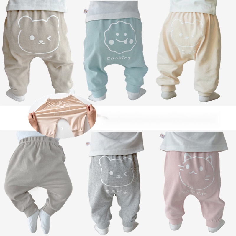 Ddmyshoesvip Baby S PP Spring Autumn Bound Feet Both Men Women Baby S Big Butt Made Of Pure Cotton Loose Fitting And Worn Outside Haren Pants For Year