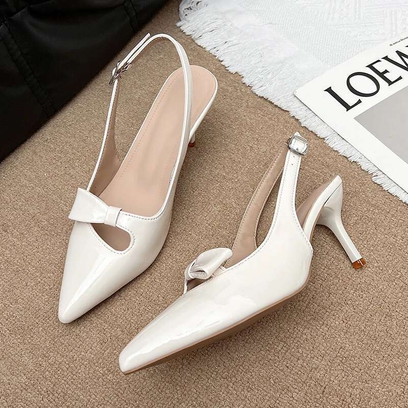 Gladiator 2025 Summer Low Heel Women Sandals Fashion Pointed Toe Dress Street Style Pumps atos De Mujer